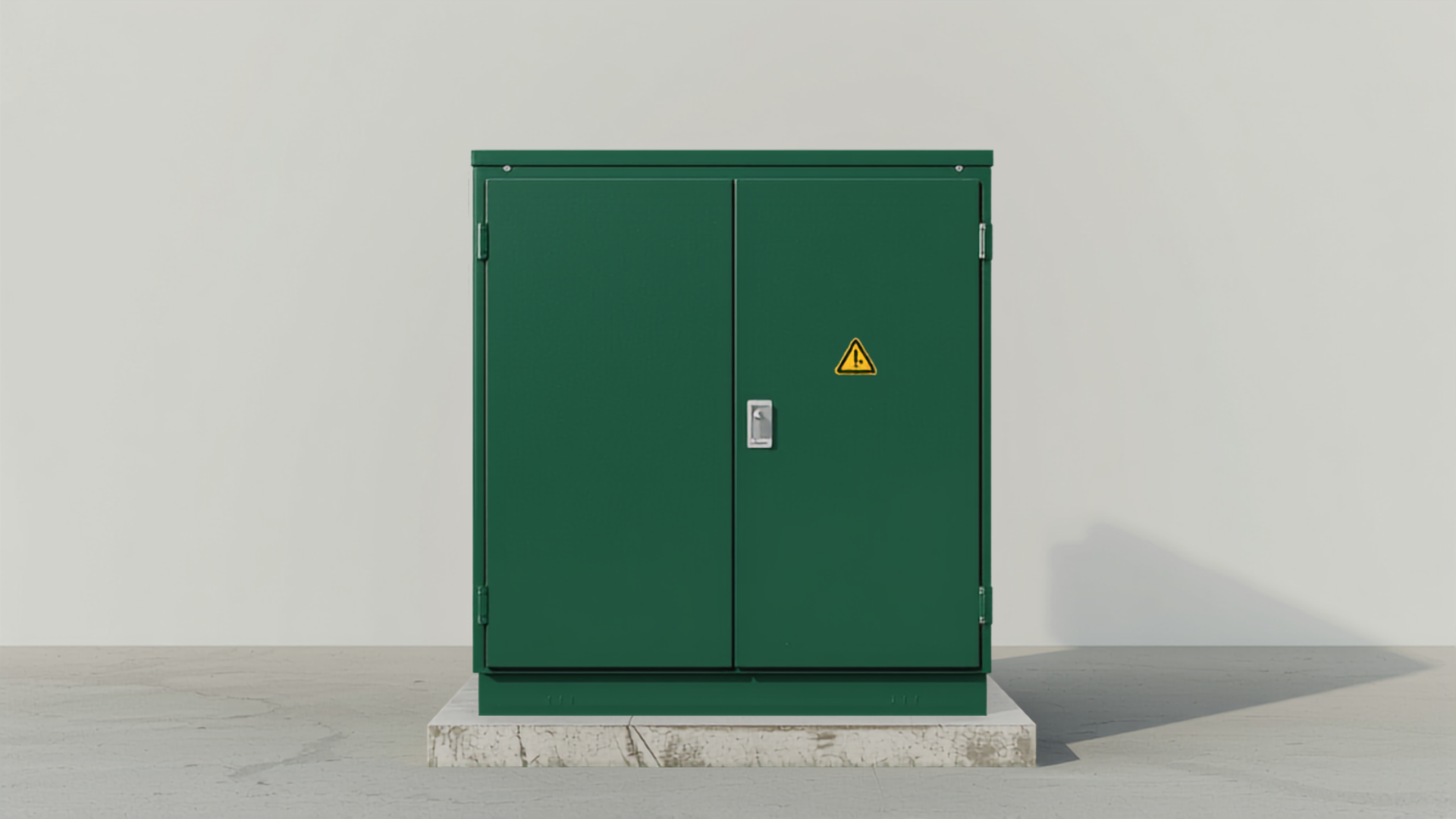 Pad-mount transformer, representative photo